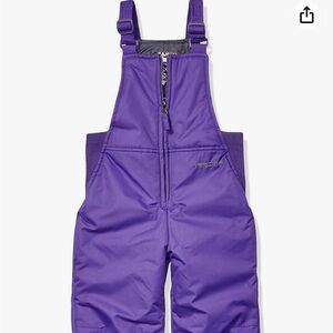 Arctix Snow Bib Purple Girls Small